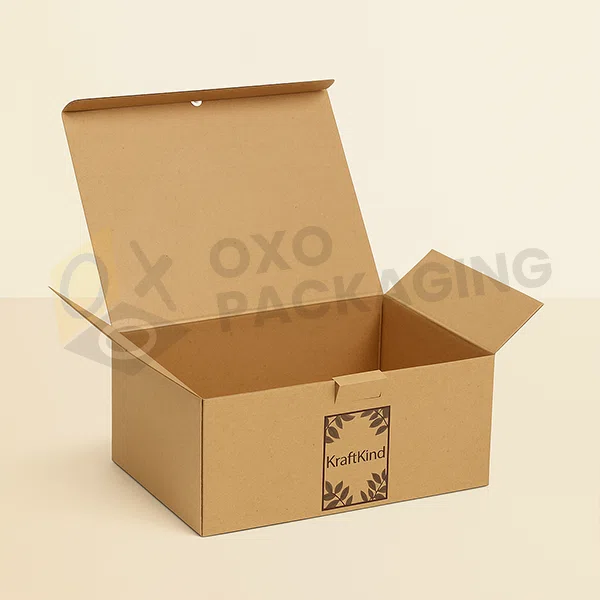 brown kraft boxes